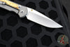 Chris Reeve Large Sebenza 31- Drop Point- Box Elder Wood Inlay- Magnacut Steel Blade L31-1108 v6