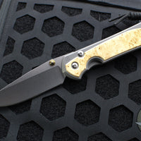 Chris Reeve Large Sebenza 31- Drop Point- Box Elder Wood Inlay- Magnacut Steel Blade L31-1108 v1