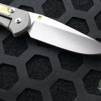 Chris Reeve Large Sebenza 31- Drop Point- Box Elder Wood Inlay- Magnacut Steel Blade L31-1108 v1