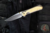 Chris Reeve Large Sebenza 31- Drop Point- Box Elder Wood Inlay- Stonewash Magnacut Blade L31-1108 V2