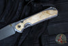 Chris Reeve Large Sebenza 31- Drop Point- Box Elder Wood Inlay- Magnacut Steel Blade L31-1108 v2