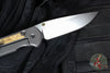 Chris Reeve Large Sebenza 31- Drop Point- Box Elder Wood Inlay- Magnacut Steel Blade L31-1108 v2