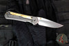 Chris Reeve Large Sebenza 31- Drop Point- Box Elder Wood Inlay- Stonewash Magnacut Blade L31-1108 V3