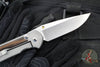 Chris Reeve Large Sebenza 31- Drop Point- Macassar Ebony Wood Inlay- L31-1116 IN CPM-MAGNACUT
