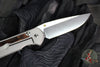 Chris Reeve Large Sebenza 31- Drop Point- Macassar Ebony Wood Inlay- L31-1116 IN CPM-MAGNACUT v2