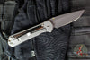 Chris Reeve Large Sebenza 31- Drop Point- Macassar Ebony Wood Inlay- L31-1116 IN CPM-MAGNACUT v4