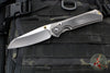 Chris Reeve Large Sebenza 31- Insingo Edge- Glass Blasted- Bog Oak Wood Inlay- Stonewash Magnacut Blade L31-1124 v2