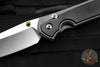 Chris Reeve Large Sebenza 31- Insingo Edge- Glass Blasted- Bog Oak Wood Inlay- Stonewash Magnacut Blade L31-1124 v2