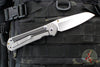 Chris Reeve Large Sebenza 31- Insingo Edge- Glass Blasted- Bog Oak Wood Inlay- Stonewash Magnacut Blade L31-1124 v2