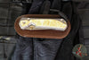 Chris Reeve Large Sebenza 31- Tanto Edge- Box Elder Wood Inlay- Magnacut Steel Blade L31-1132 V2