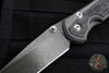 Chris Reeve Large Sebenza 31- Black Micarta Inlay- Drop Point Nichols Ladder Damascus Blade L31-1204
