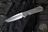 Chris Reeve Large Sebenza 31- Tanto Edge- Black Micarta Inlay- Plain Edge Blade L31-1228 in CPM MAGNACUT