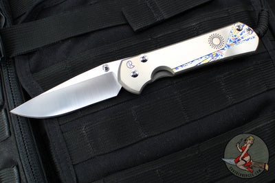 Chris Reeve Large Sebenza 31- Drop Point- Unique Graphic- Magnacut L31-1400-0004 v13