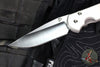 Chris Reeve Large Sebenza 31- Drop Point- Unique Graphic Titanium Handle- Amethyst Cabochon Inlay- Stonewash Magnacut Blade L31-1408-0136 V7