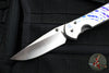 Chris Reeve Large Sebenza 31- Drop Point- Unique Graphic- Tiger's Eye Cabochon L31-1408-1060 v2