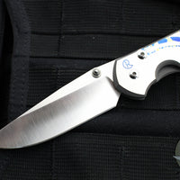 Chris Reeve Large Sebenza 31- Drop Point- Unique Graphic- Tiger's Eye Cabochon L31-1408-1060 v2