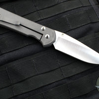 Chris Reeve Large Sebenza 31- Drop Point- Unique Graphic- Tiger's Eye Cabochon L31-1408-1060 v2