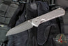 Chris Reeve Large Sebenza 31 Insingo- Glass Blasted Finished Titanium- Forever Flag Graphic-Stonewash Magnacut Blade L31-1508