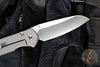 Chris Reeve Large Sebenza 31 Insingo- Glass Blasted Finished Titanium- Forever Flag Graphic-Stonewash Magnacut Blade L31-1508