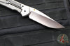 Chris Reeve Large Sebenza 31- Polished Titanium Handle- Polished Drop Point- Bog Oak Wood Inlay- L31-1620 IN CPM-MAGNACUT v2