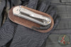 Chris Reeve Large Sebenza 31- Polished Titanium Handle- Polished Drop Point- Bog Oak Wood Inlay- L31-1620 IN CPM-MAGNACUT v5