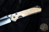 Chris Reeve Large Sebenza 31- Polished Titanium Handle- Polished Drop Point- Box Elder Wood Inlay- L31-1628 IN CPM-MAGNACUT v6