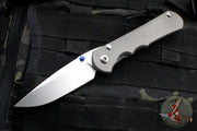 Chris Reeve Large Inkosi- Drop Point- Plain Titanium Handle- Magnacut Steel Blade LIN-1000 Magnacut