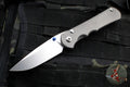 Chris Reeve Large Inkosi- Drop Point- Plain Titanium Handle- Magnacut Steel Blade LIN-1000 Magnacut