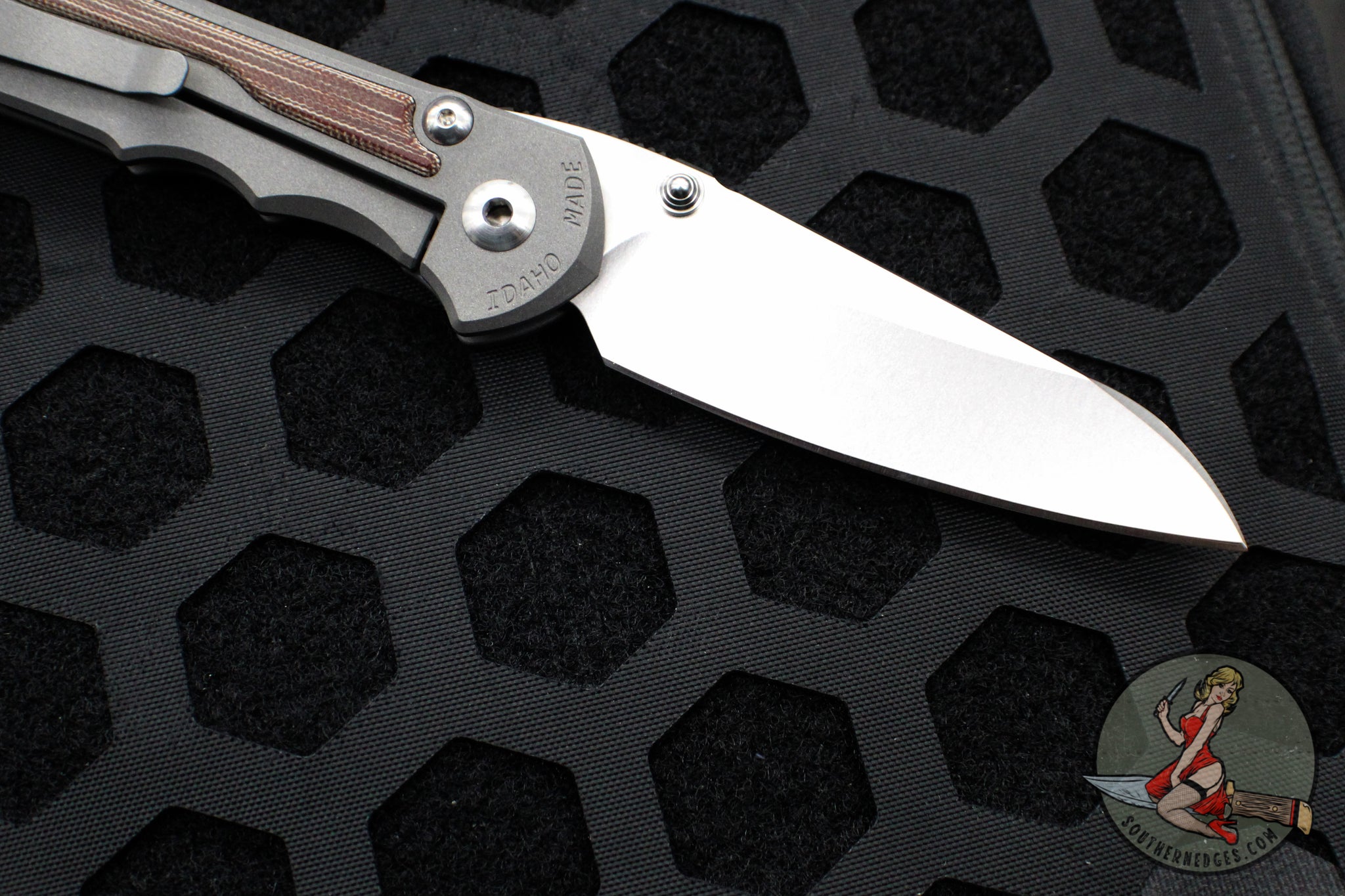 Chris Reeve Large Inkosi Insingo With Natural Canvas Micarta Inlays LI ...