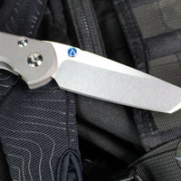 Chris Reeve Large Inkosi- LEFT HANDED- Tanto Edge- Plain- Magnacut Steel Blade LIN-1043