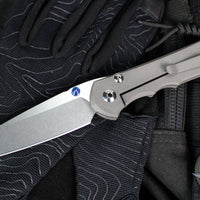 Chris Reeve Large Inkosi- LEFT HANDED- Tanto Edge- Plain- Magnacut Steel Blade LIN-1043