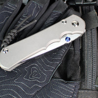 Chris Reeve Large Inkosi- LEFT HANDED- Tanto Edge- Plain- Magnacut Steel Blade LIN-1043