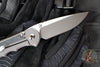 Chris Reeve- Large Inkosi- Drop Point- Glass Blasted Titanium Handle- Black Canvas Micarta Inlay- Magnacut Steel Blade LIN-1116