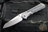 Chris Reeve- Large Inkosi- Insingo Edge- Glass Blasted Titanium Handle- Black Canvas Micarta Inlay- Magnacut Blade LIN-1124