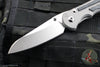 Chris Reeve- Large Inkosi- Insingo Edge- Glass Blasted Titanium Handle- Black Canvas Micarta Inlay- Magnacut Blade LIN-1124