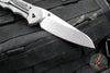 Chris Reeve- Large Inkosi- Insingo Edge- Glass Blasted Titanium Handle- Black Canvas Micarta Inlay- Magnacut Blade LIN-1124