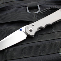 Chris Reeve- Large Inkosi- Tanto Edge- Glass Blasted Titanium Handle-  Magnacut Steel Blade LIN-1130