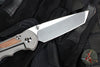 Chris Reeve- Large Inkosi- Tanto Edge- Glass Blasted Titanium Handle- Natural Micarta Inlays- Magnacut Steel Blade LIN-1134