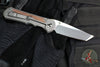 Chris Reeve- Large Inkosi- Tanto Edge- Glass Blasted Titanium Handle- Natural Micarta Inlays- Magnacut Steel Blade LIN-1134