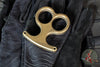 RMJ Tactical - Uncle Stumpy's Lincoln Paperweights- Two Finger- Brass- Vintage Patina