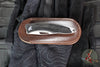 Chris Reeve- Mnandi- Bog Oak Inlay- Drop Point Magnacut Blade MNA-1000