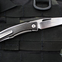 Chris Reeve- Mnandi- Bog Oak Inlay- Drop Point Magnacut Blade MNA-1000