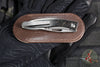Chris Reeve- Mnandi- Bog Oak Inlay- Drop Point Magnacut Blade MNA-1000