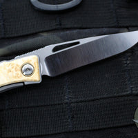 Chris Reeve Mnandi- Box Elder Wood- Plain Drop Point MNA-1008