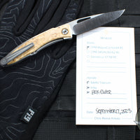 Chris Reeve Mnandi- Box Elder Wood- Plain Drop Point MNA-1008