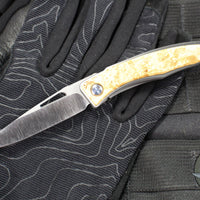 Chris Reeve Mnandi- Box Elder Wood- Plain Drop Point MNA-1008