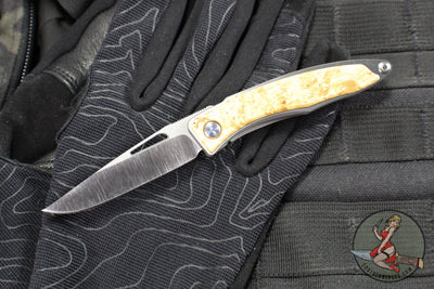 Chris Reeve Mnandi- Box Elder Wood- Plain Drop Point MNA-1008