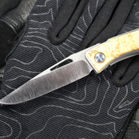 Chris Reeve Mnandi- Box Elder Wood- Plain Drop Point MNA-1008