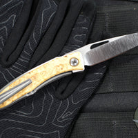 Chris Reeve Mnandi- Box Elder Wood- Plain Drop Point MNA-1008