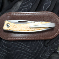 Chris Reeve Mnandi- Box Elder Wood- Plain Drop Point MNA-1008